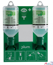 PLUM 500 WS-2 Augenspl-Wandstation / 2x 500 ml